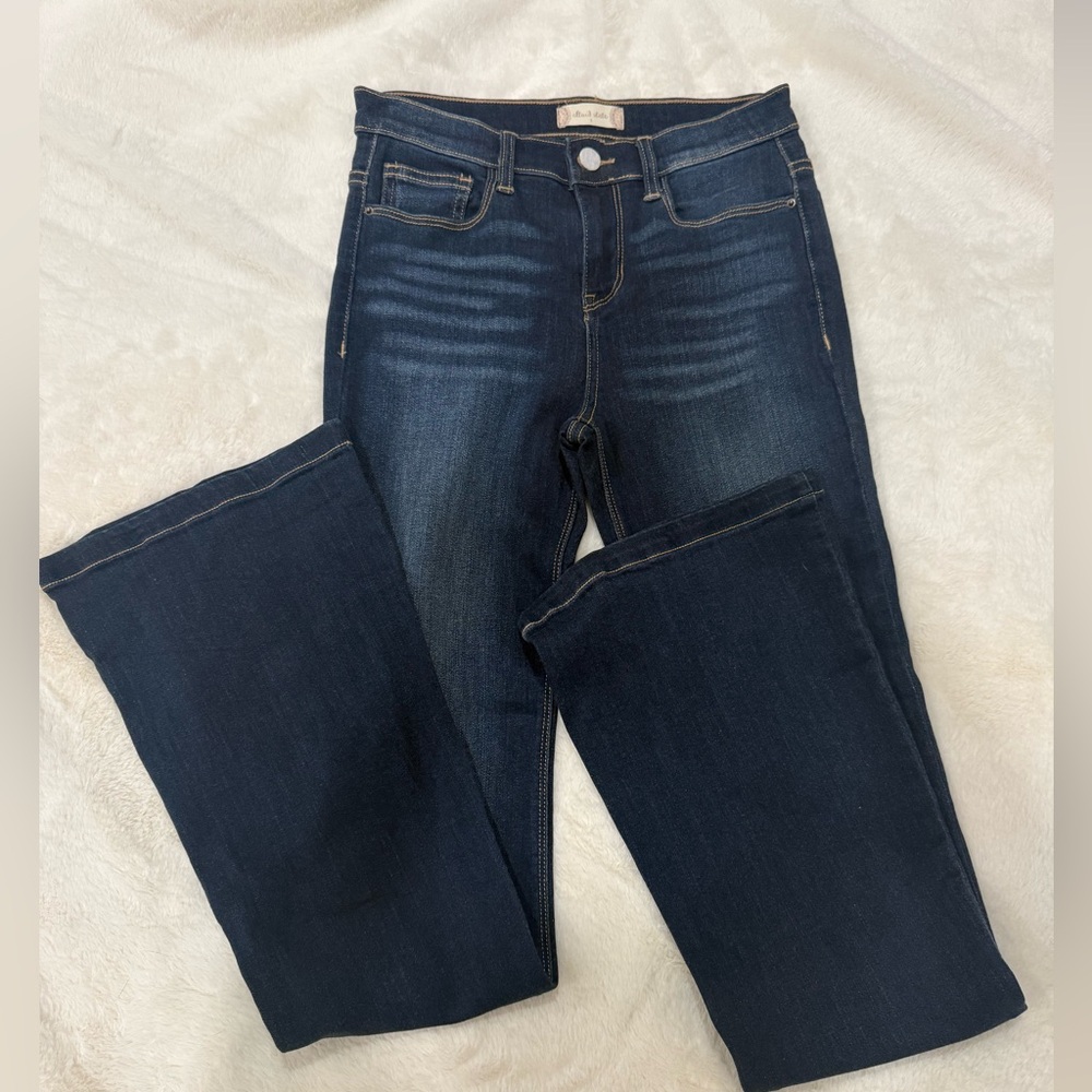 Altar'd State Blue Straight Leg Jeans